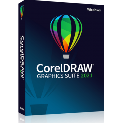 CorelDRAW Graphics Suite 2021 (POLSKI/ENG) - lic. komercyjna, firmowa, wieczysta - WINDOWS - BOX