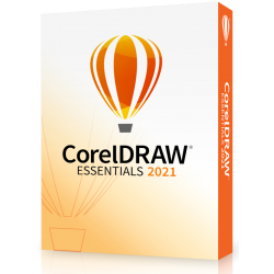CorelDRAW® Essentials 2021  (POLSKI) - lic. wieczysta - WINDOWS - BOX