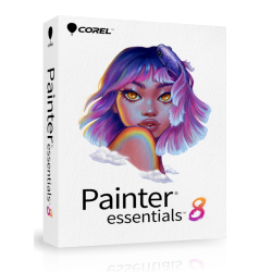 Corel Painter Essentials 8 (Windows/Mac) - nowa licencja, komercyjna, WIECZYSTA, elektroniczna