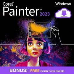 Corel Painter® 2023 (Windows/Mac) - NOWA licencja, wieczysta, komercyjna, elektroniczna