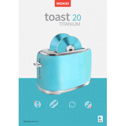 Roxio® Toast® 20Titanium ML (MAC) -pakiet box